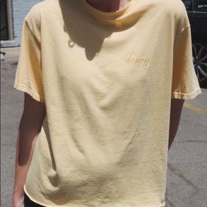 Brandy Melville Honey Tee